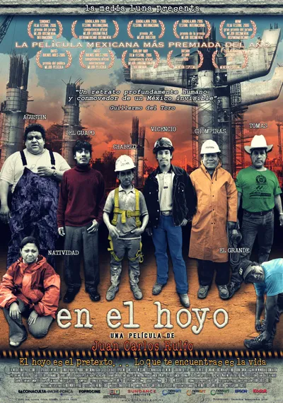 Cartel oficial de En el hoyo